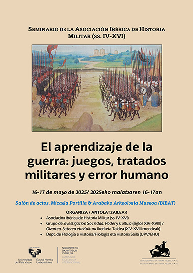 El aprendizaje de la guerra: juegos, tratados militares y error humano